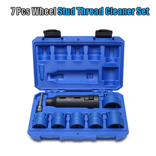 7 Pcs Wheel Stud Thread Cleaner Set