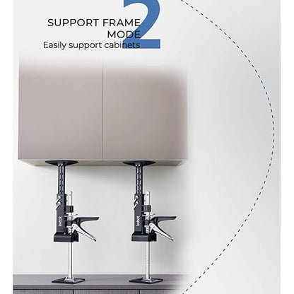 2 Pcs 45# Steel Handheld Furniture Jack