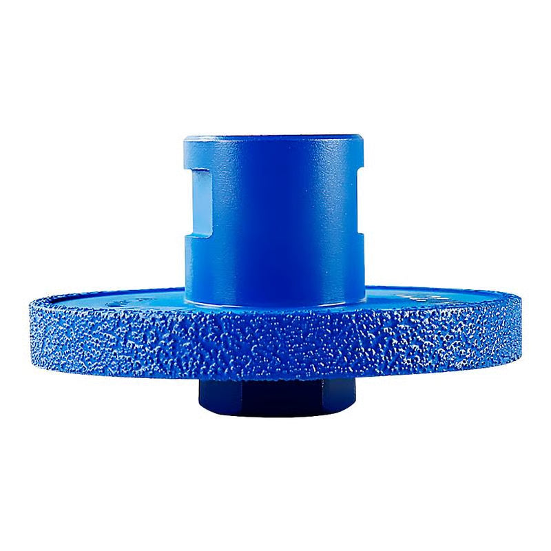 Diamond Flat Grinding Wheel - Marble/Tile Grooving & Grinding Disc for Stone, Countertop Edges - Angle Grinder Tool 5/8-11 Heavy Duty