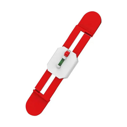 Adjustable Dual‐Slot Spirit Level for AC Mounting Brackets