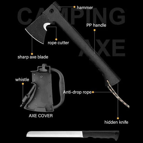 Multipurpose Survival Tomahawk