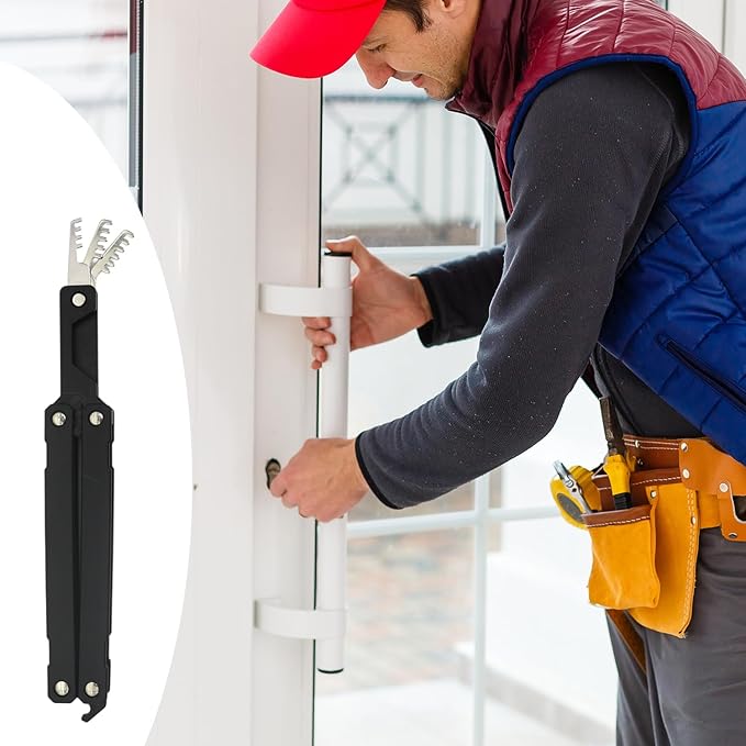 Pocket-Sized Stainless Steel Lock Pick & Fidget Kit