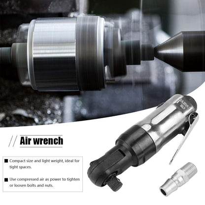 Compact 300 RPM 1/4" Air Ratchet Wrench