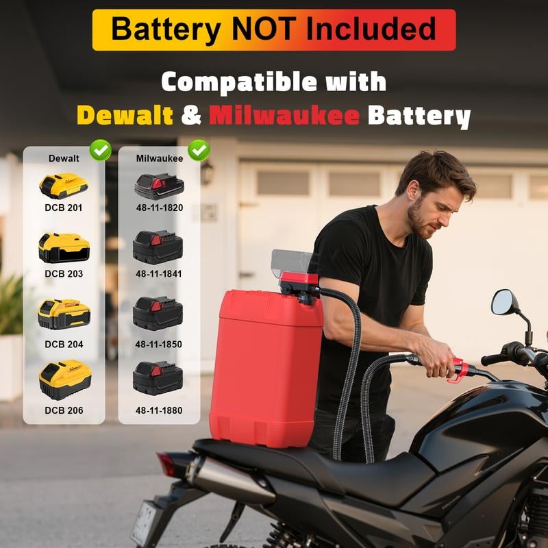 ✨Cordless Fuel Transfer Pump