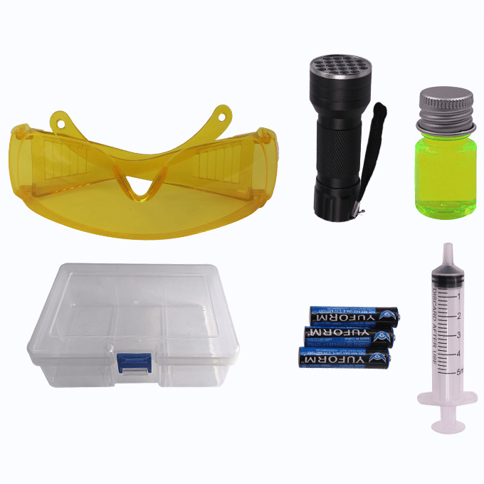 Vehicle Air Conditioning Leak Detection