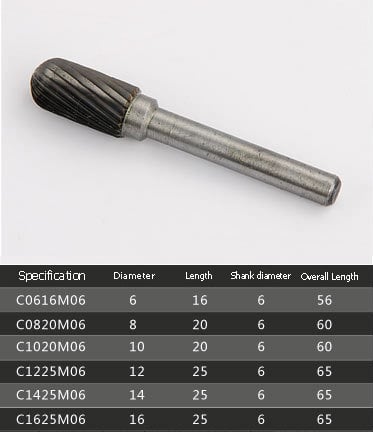 High-Precision Carbide Grinding Head