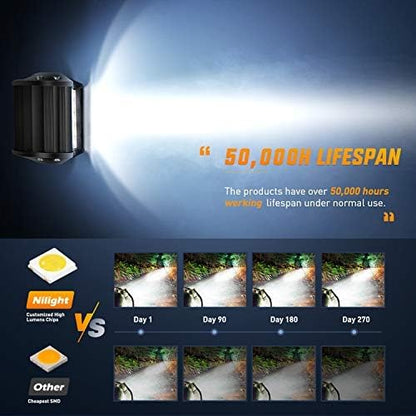 4 Inch LED Pods with Tow Hitch Mounting Brackets