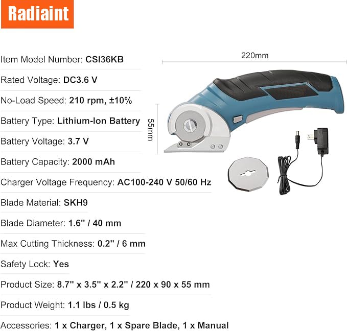 Cordless Electric Scissors