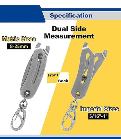 Dual‐Scale Fastener Gauge Tool