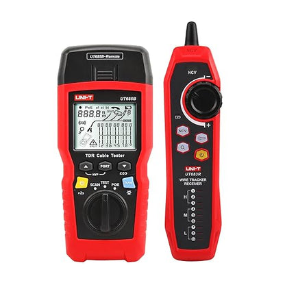 UT685B 5-in-1 TDR Cable Tester with Backlit LCD & PoE Detection