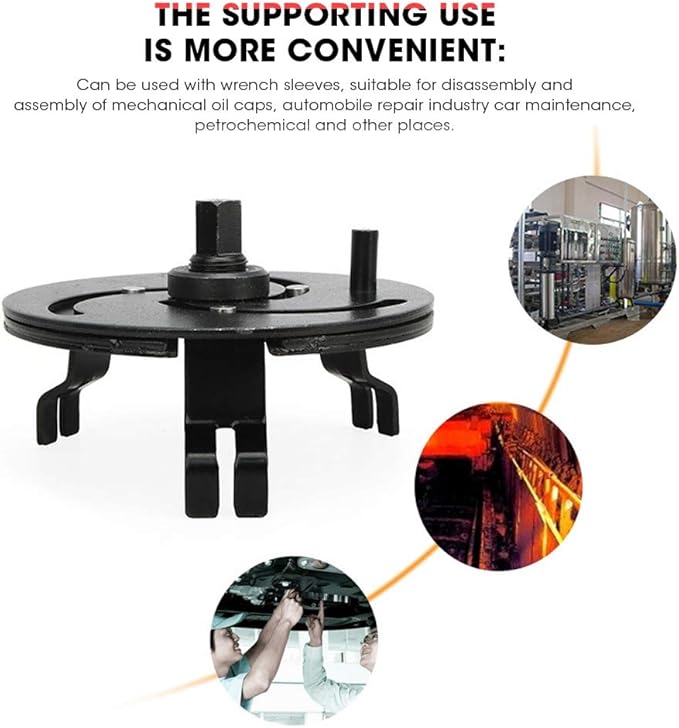 Adjustable Fuel Tank Lid Wrench