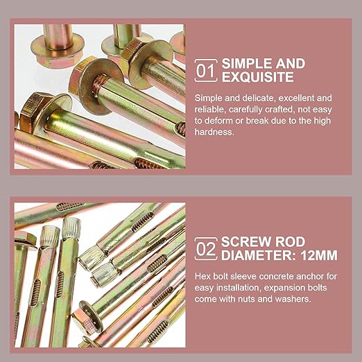 Heavy-Duty M6-M8 Bolt