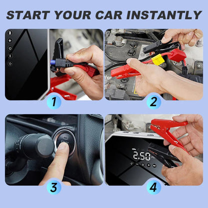 Car Emergency Starting Power Supply & Inflatable Pump Set