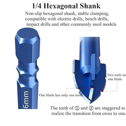Offset Cutting Edge Tile Drill Bits