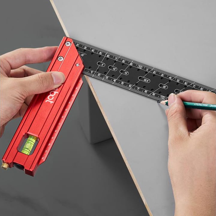 Multi-functional Stainless Steel Hole Ruler