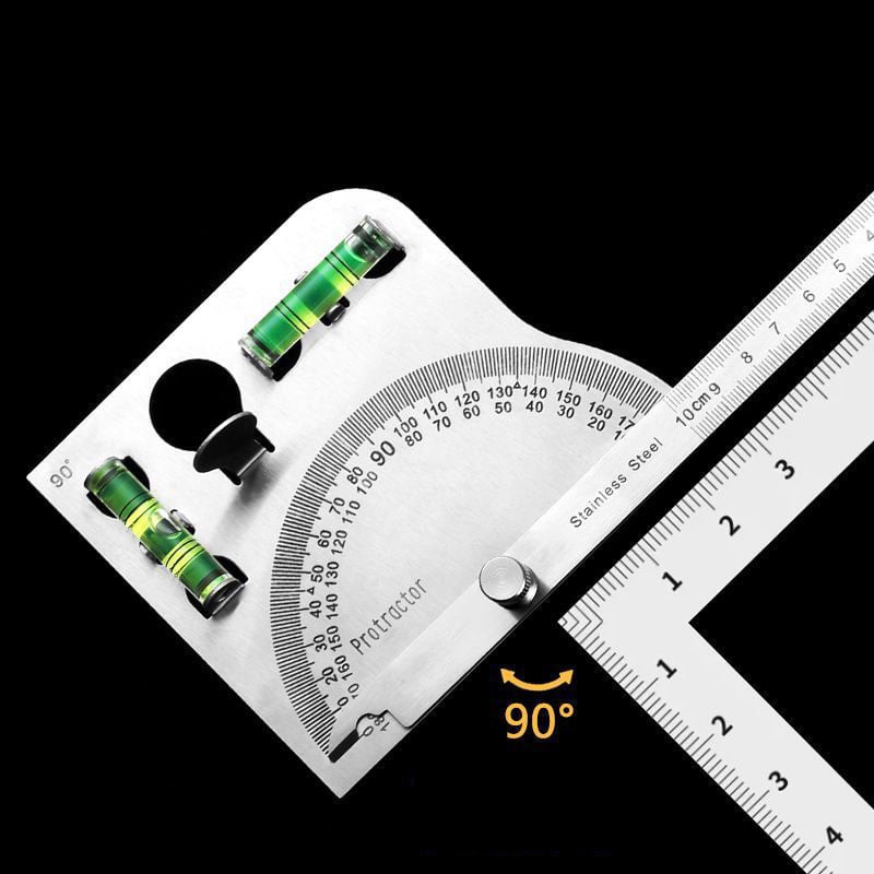 Multifunction Stainless Steel Angle Ruler