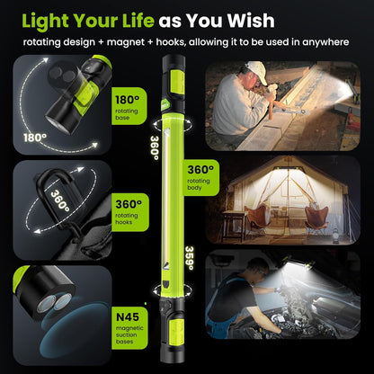 3000LM Magnetic COB Work Light