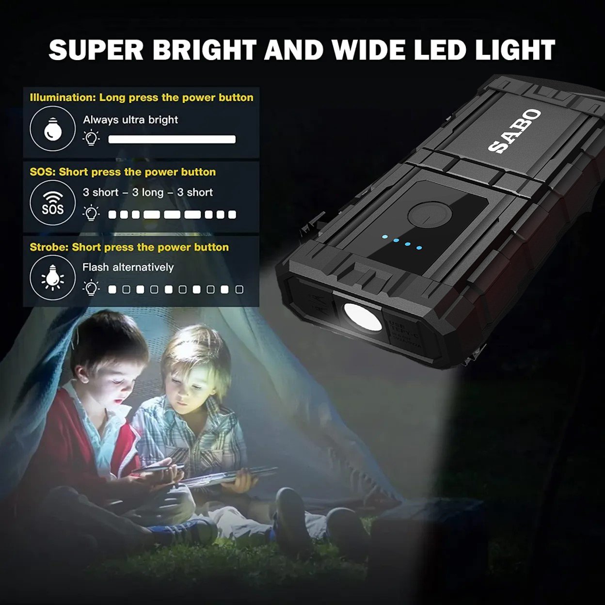 6000A A68 Car Battery Jump Starter