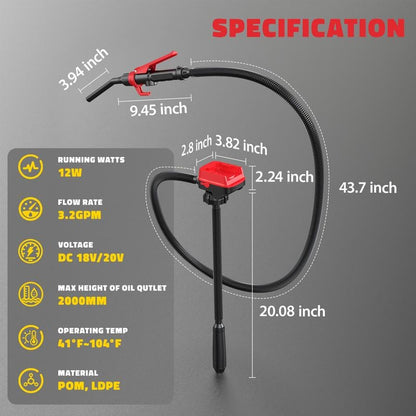 ✨Cordless Fuel Transfer Pump
