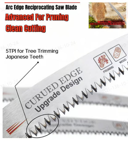 Japanese Teeth 6 TPI Reciprocating Saw Blade