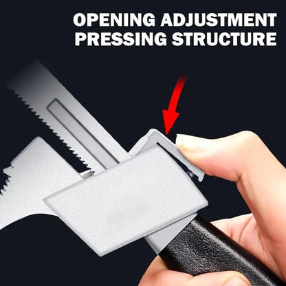 Pipe Wrench with Ergonomic Handle