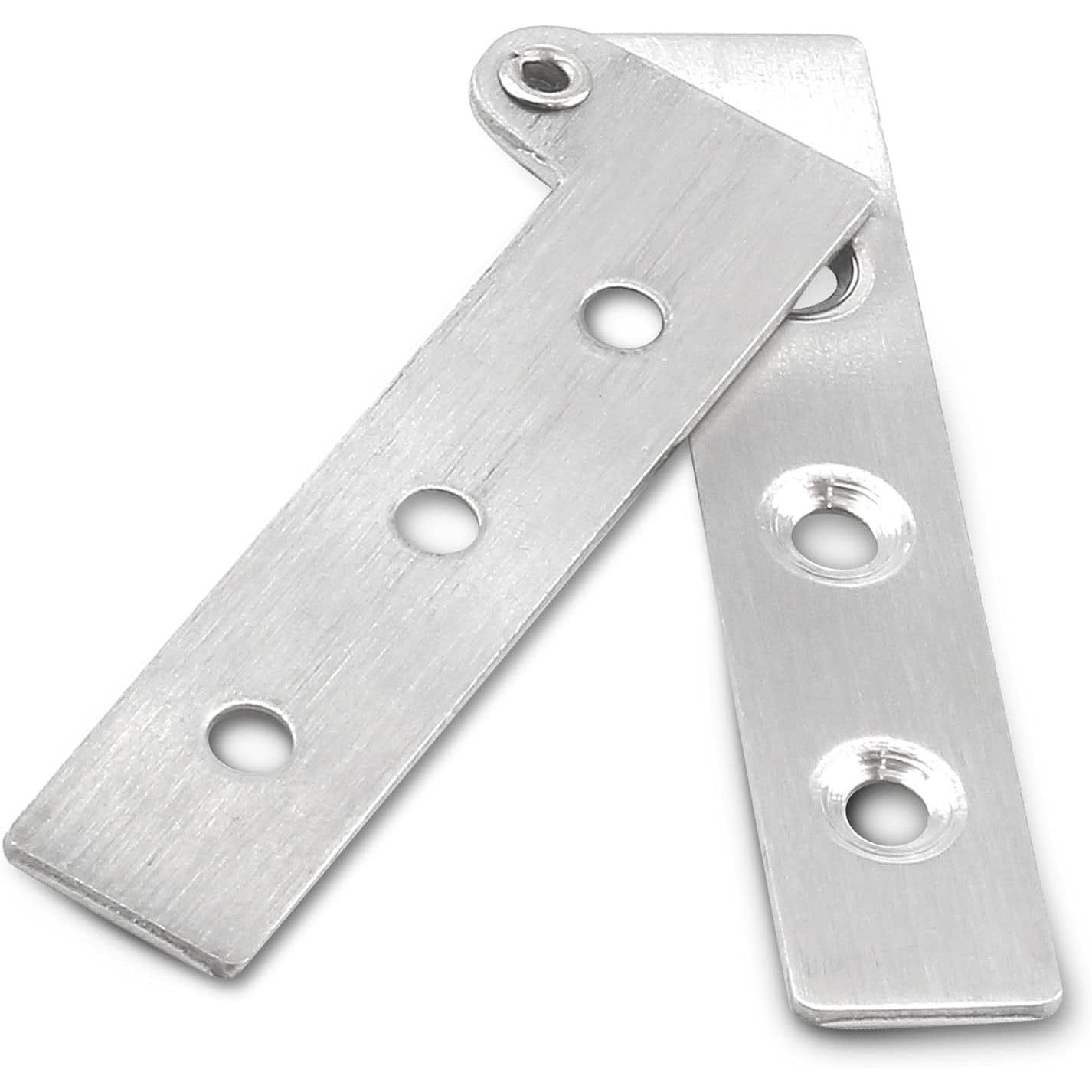 10 Pcs 360° Stainless Steel Rotating Door Hinge