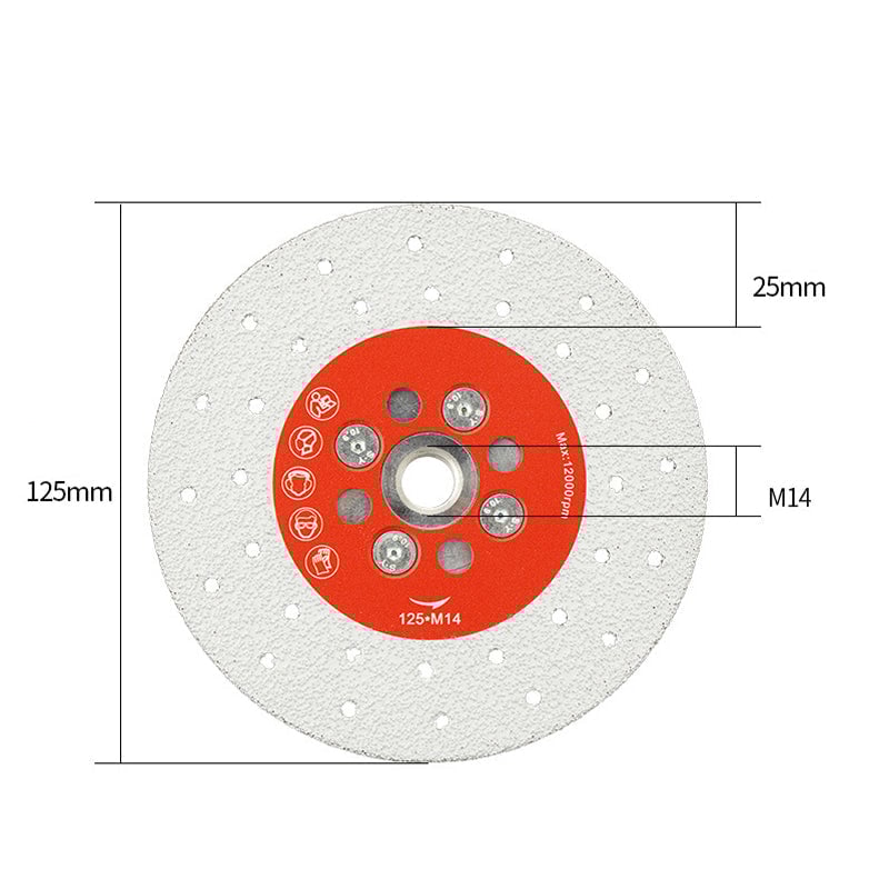 Diamond Brazed Grinding and Cutting Disc