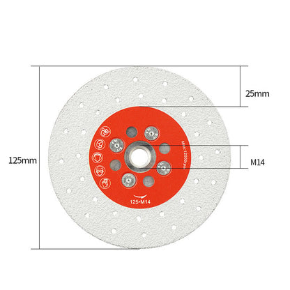 Diamond Brazed Grinding and Cutting Disc