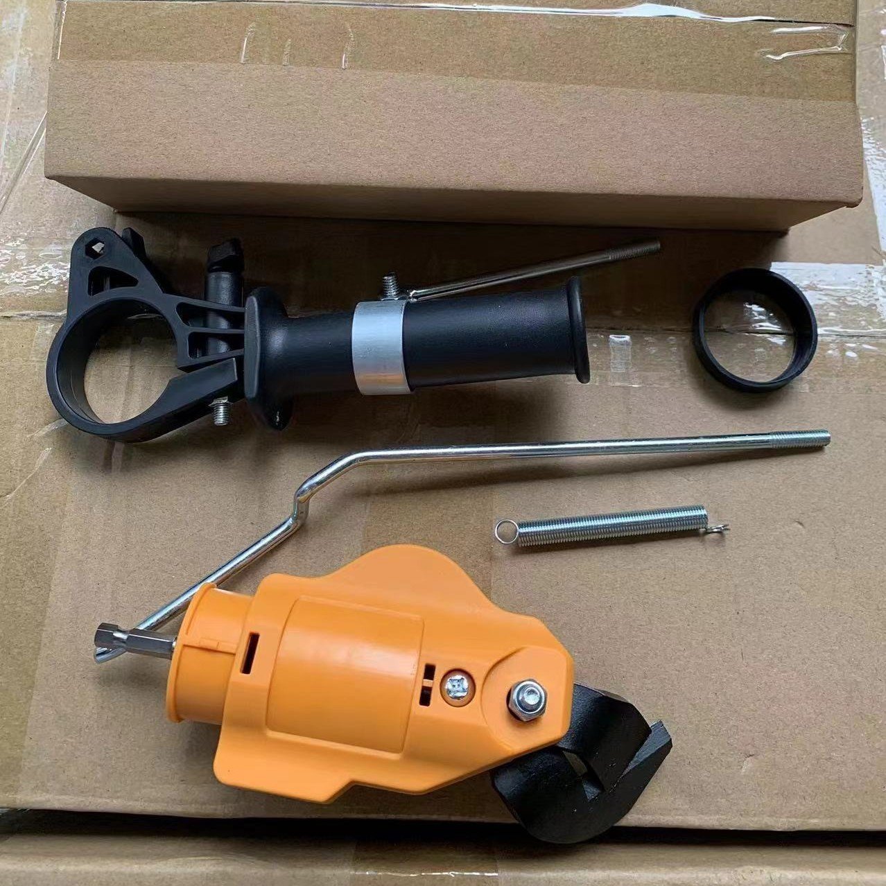 Industrial Drill‐Powered Sheet Metal Cutter Attachment