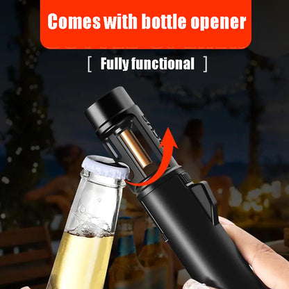 Portable Adjustable Refillable Butane Jet Lighter