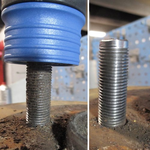 7 Pcs Wheel Stud Thread Cleaner Set