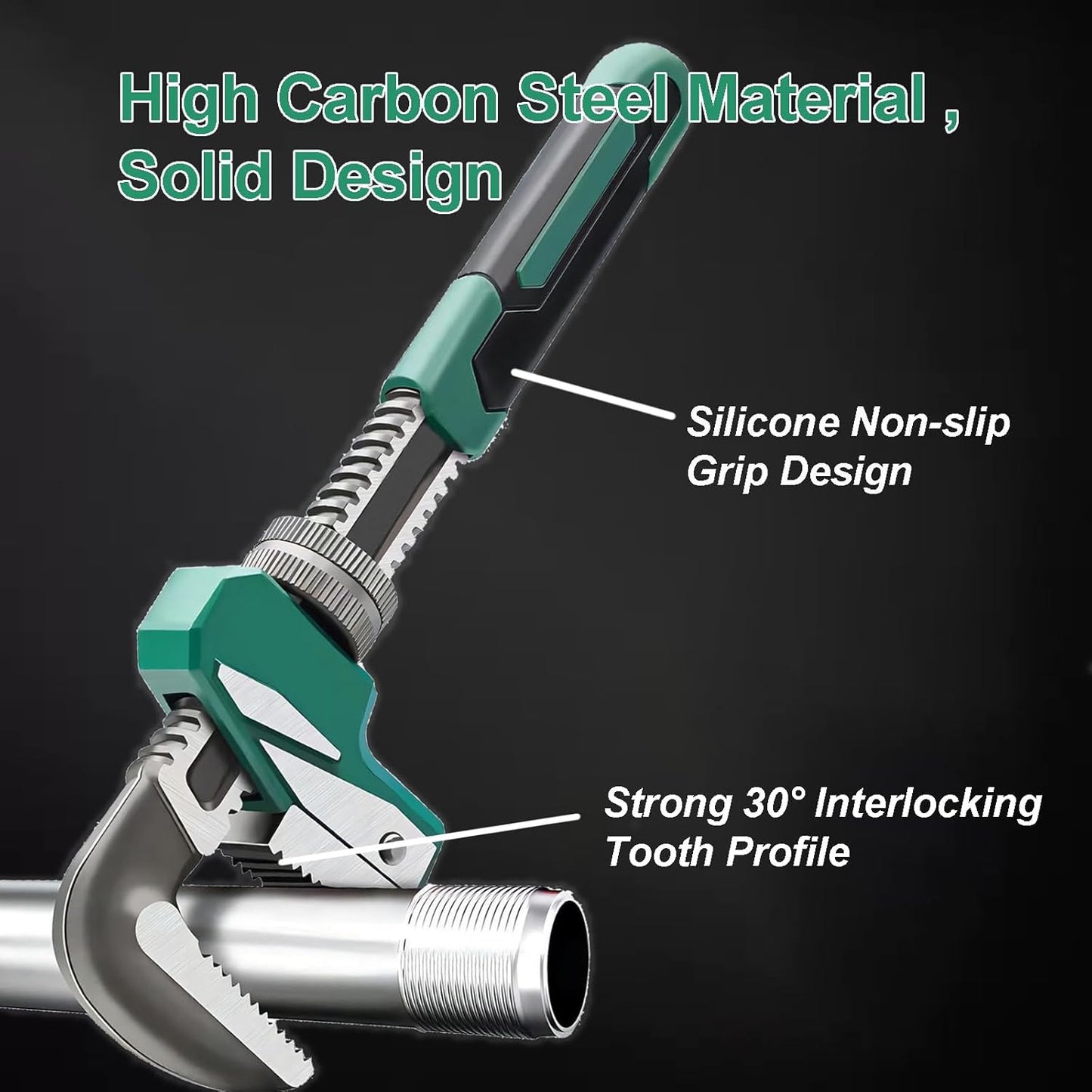 Versatile Heavy-Duty Adjustable F-Type Wrench