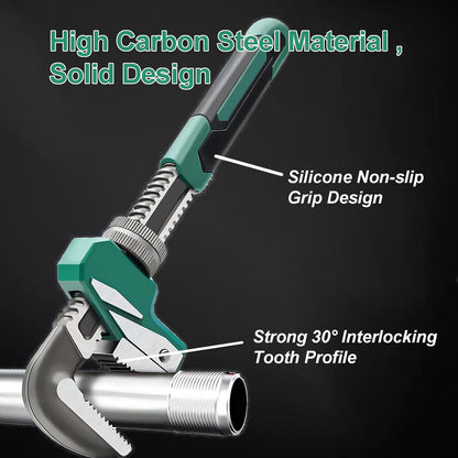 Versatile Heavy-Duty Adjustable F-Type Wrench