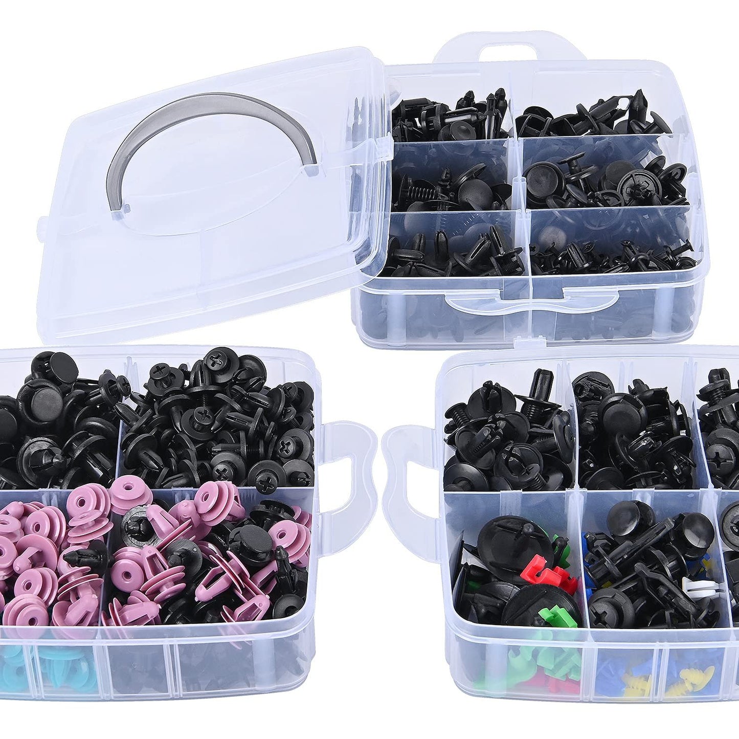 725Pcs Car Push Retainer Clips & Fasteners Kit