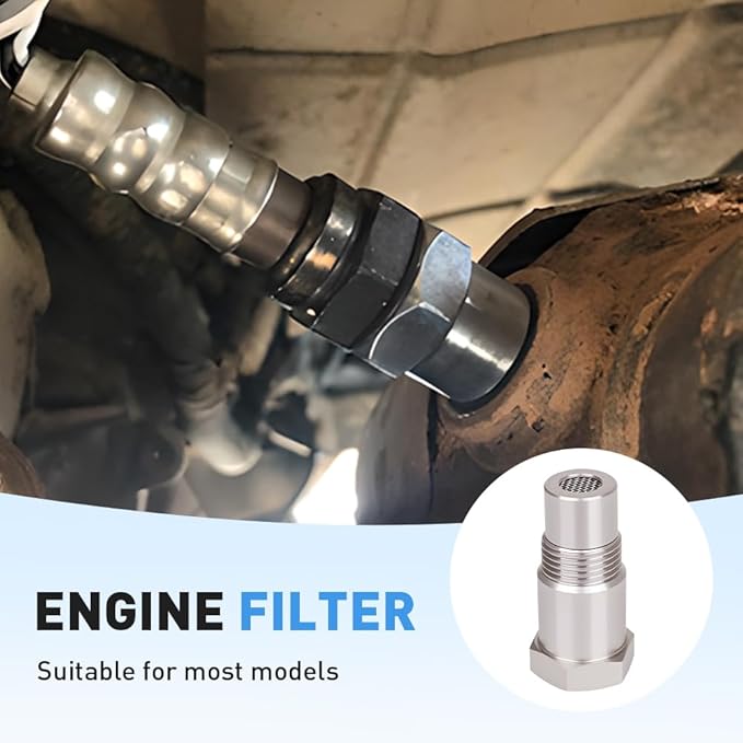 🚗 M18X1.5 Car O2 Sensor-Car CEL Check Engine Light Adapter Eliminator