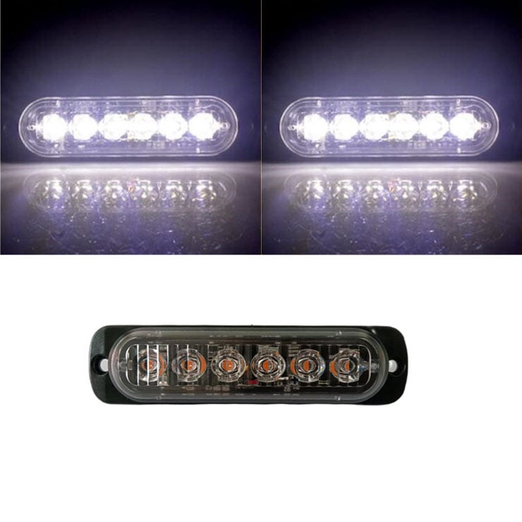 🚘 Dual-Color Emergency Strobe Light