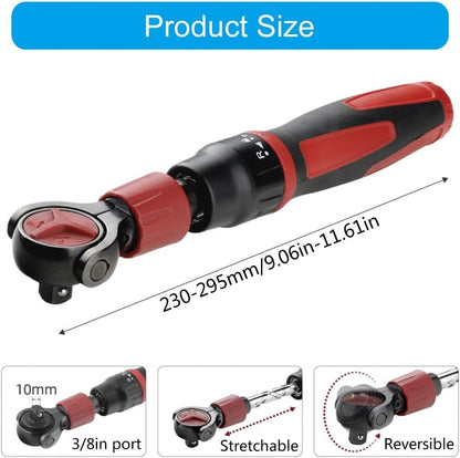 Compact Quick-Release Ratchet Spanner