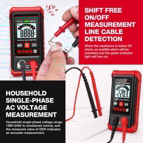 TM-510 Smart Auto Digital Multimeter with NCV