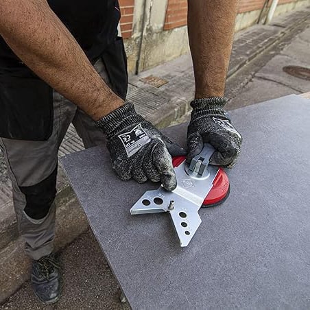 Adjustable Suction Drill Guide for Precise Diamond Bit Drilling