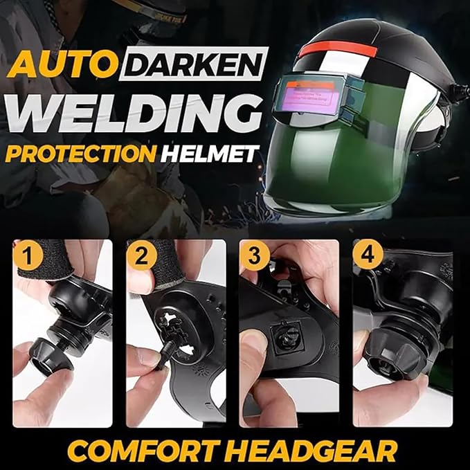 Auto-Darkening Welding Helmet