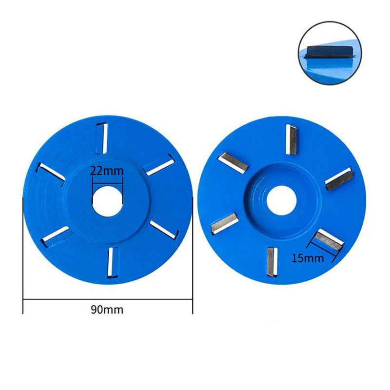 6 Teeth Wood Carving Disc