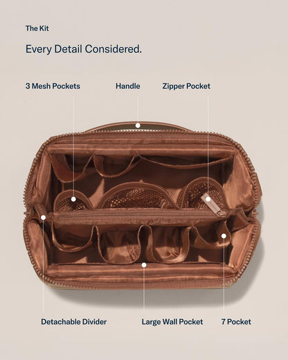 Pinch-Fold Travel Toiletry Kit