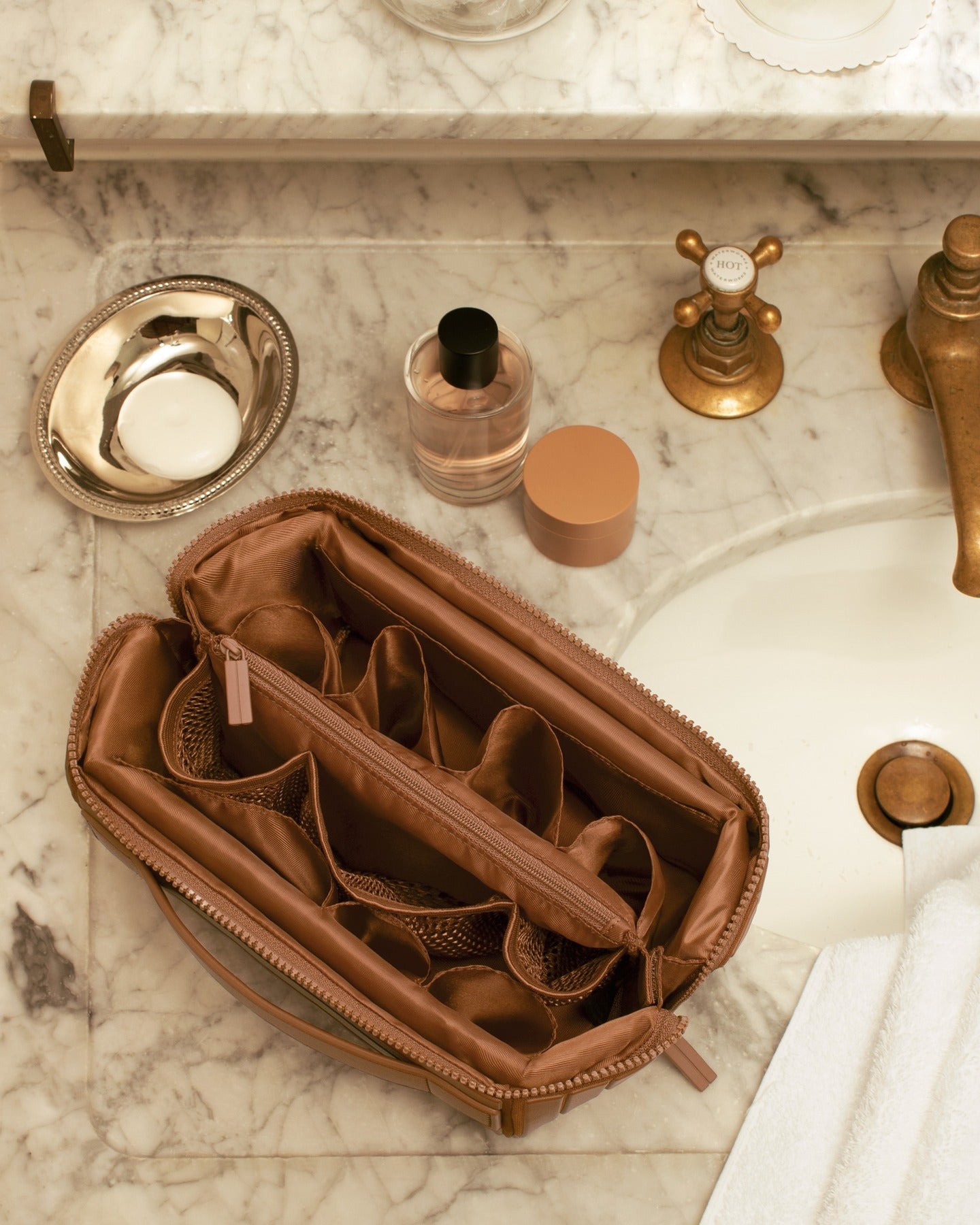 Pinch-Fold Travel Toiletry Kit