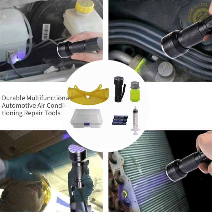 Vehicle Air Conditioning Leak Detection