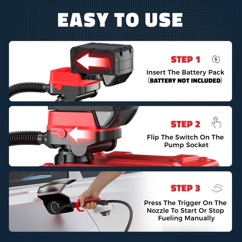 ✨Cordless Fuel Transfer Pump
