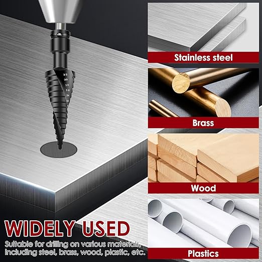 Spiral Step Drill Bit