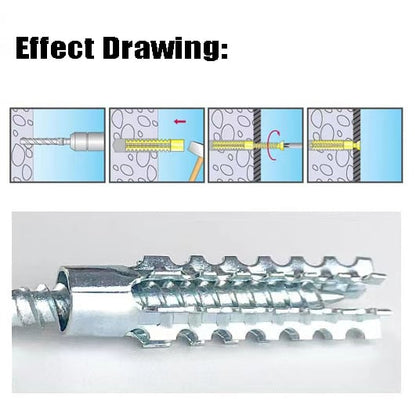 Metal Expansion Anchor and Screw Set