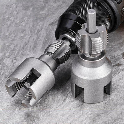 Dual-Head SDS Drill Pipe Thread Remover & Cutter