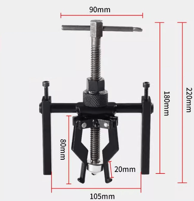3-Jaw Inner Bearing Separation Device