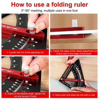 Aluminum Rafter Square Multifunction Woodworking Tools